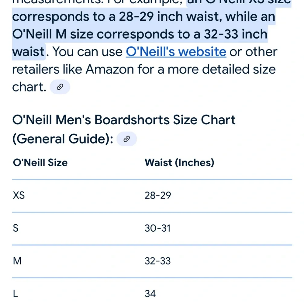 Nwt MENS O'Neill Blue and Orange Board Shorts